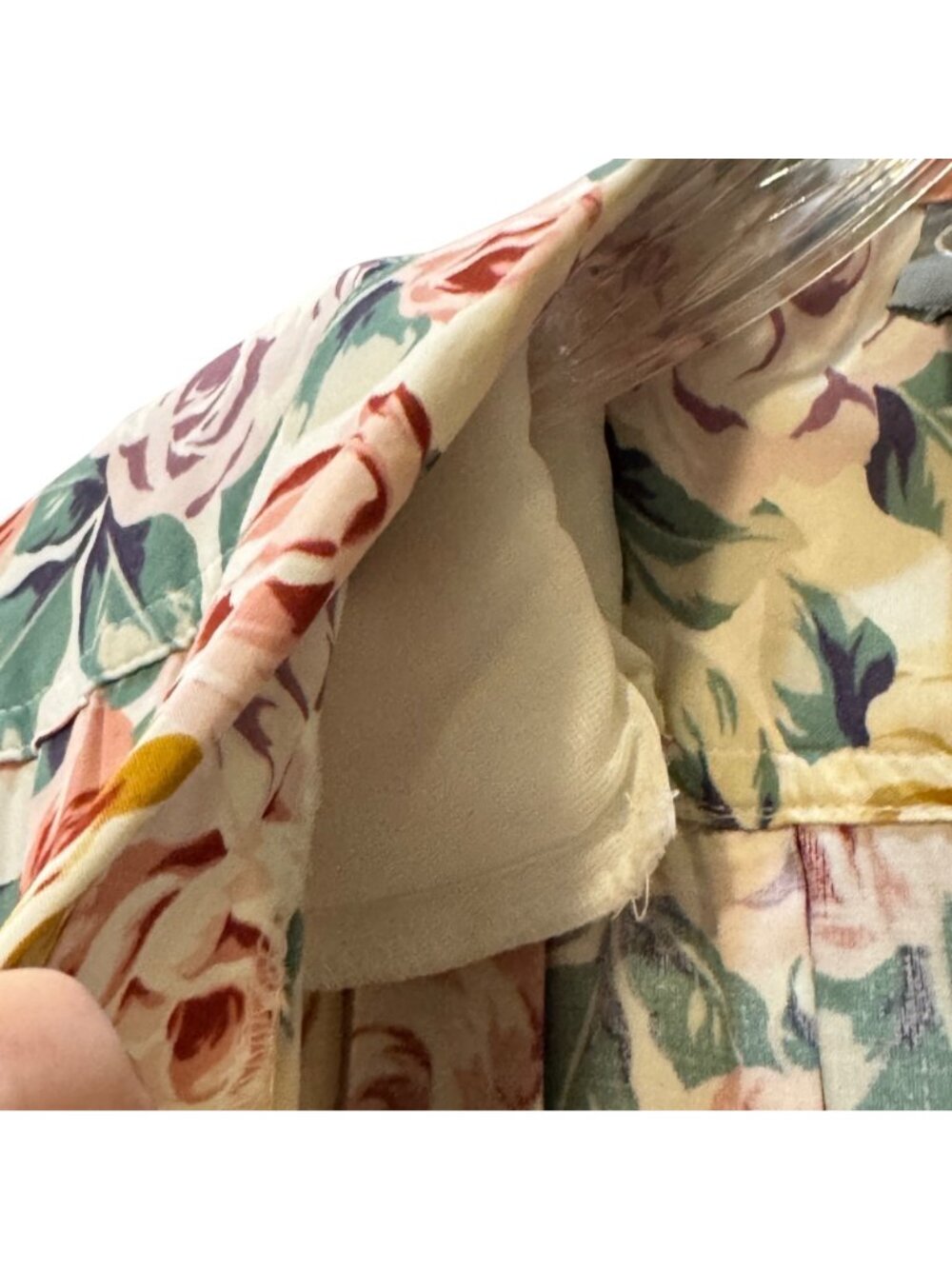 Vintage Garden Cottagecore Maxi Dress Size 10 Carol Anderson 1980s Floral Party - Picture 9 of 13